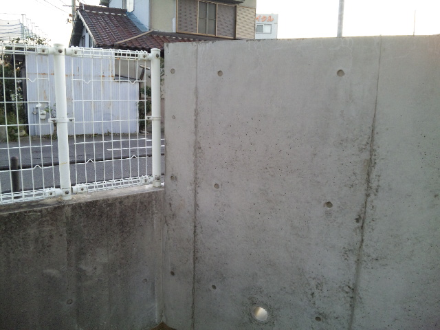 解体事例：名古屋市守山区　擁壁撤去工事10