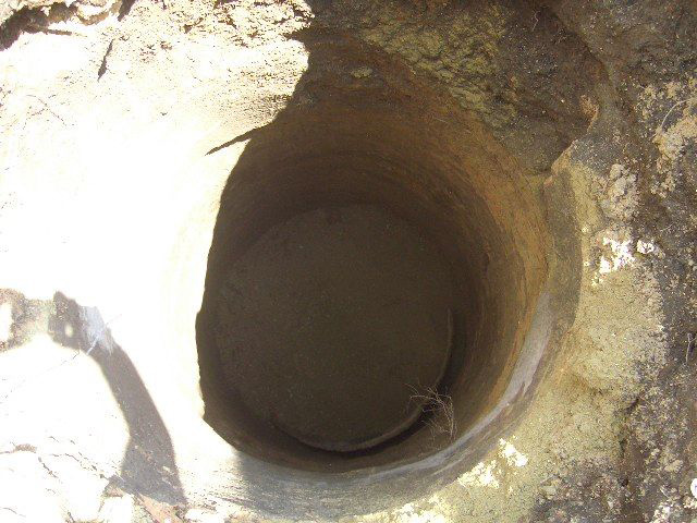 解体事例：名古屋市東区　井戸埋め立て3
