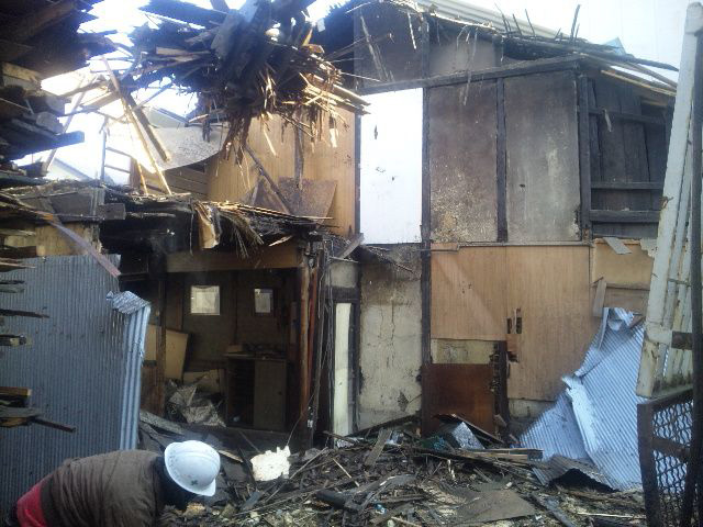 解体事例:名古屋市東区 解体工事1