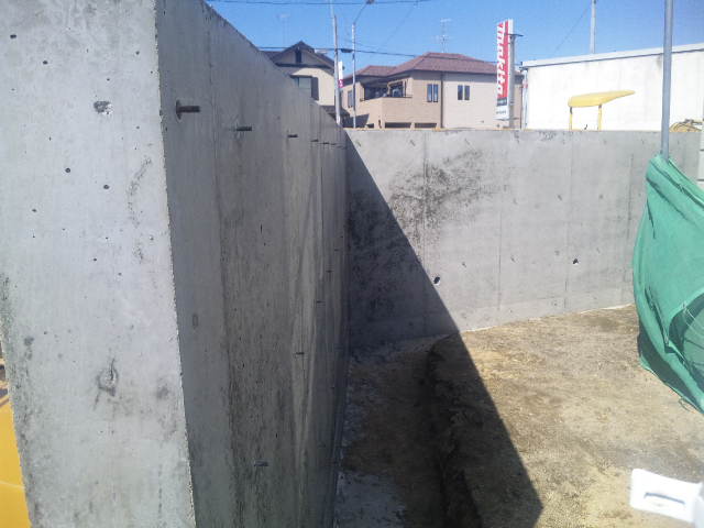 解体事例：名古屋市守山区　擁壁撤去工事6